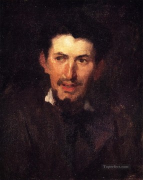 フランク・デュベネック Painting - 仲間のアーティストの肖像画 フランク・デュベネック